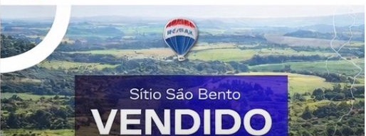 Sítio São Bento — vendida pela RE/MAX Lounge
